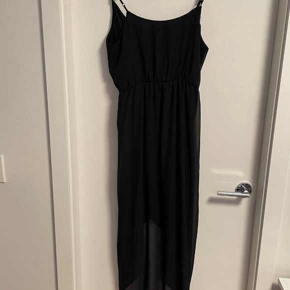 NWT RICKIS Black High Low Dress Size Large - Picture 4 of 4